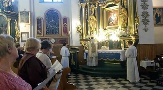 Odprawili mszę po łacinie