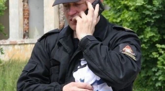 Pożar pustostanu przy ul. Błotnej w Piotrkowie 