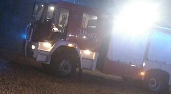 Wolbórz: Pożar w parku 