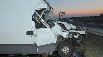 Wypadek na krajowej "jedynce". Nie żyje 26-letni mężczyzna 