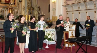 Modlitwa o pokój w kolegiacie wolborskiej