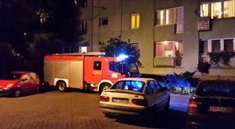 Interwencja straży przy Al. Armii Krajowej