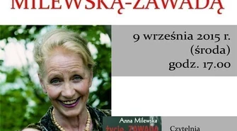 Spotkanie autorskie z Anną Milewską