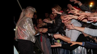 Piękni i młodzi na dożynkach w gminie Wola Krzysztoporska 