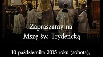 Kolejna msza trydencka u Bernardynów 