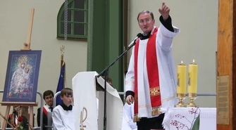 Symbole Światowych Dni Młodzieży w Piotrkowie 