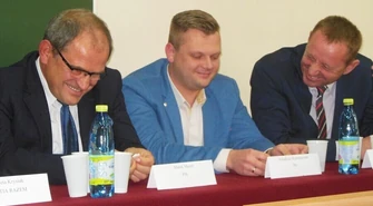 Studenci pytali, kandydaci odpowiadali