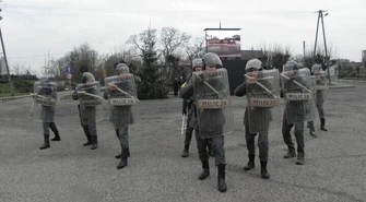 ZOMO na ulicach Sulejowa, czyli obchody 34. rocznicy stanu wojennego 