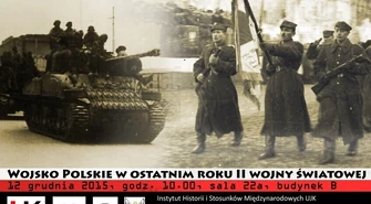 Konferencja "Wojsko Polskie w ostatnim roku II wojny światowej" na UJK