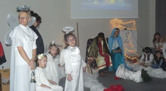 Jasełka i spotkanie opłatkowe Szansy