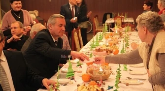 Wspólnie kolędowali w Moszczenicy 