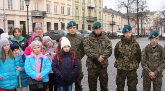 Świątecznie maszerowali na orientację