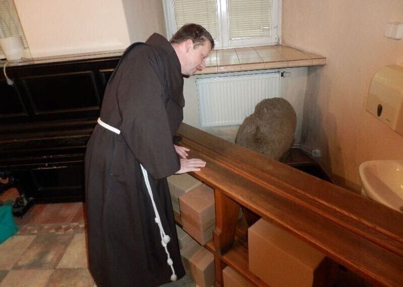 Zdjęcie 10: Podwójny cud narodzin w piotrkowskiej szopce. W niedzielę na świat przyszła owieczka