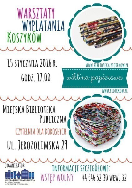 Warsztaty wyplatania koszyków