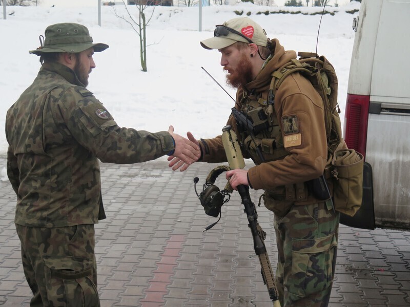 Orkiestra grała też przy CH Muszkieterowie
