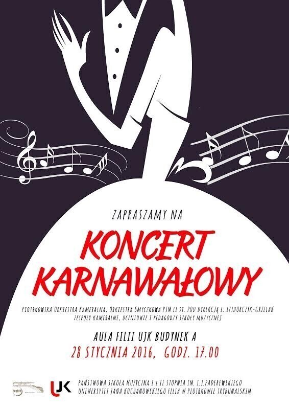 Zdjęcie 1: Koncert karnawałowy na UJK