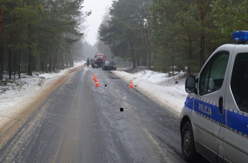 Zdjęcie 3: Dwa wypadki, troje rannych