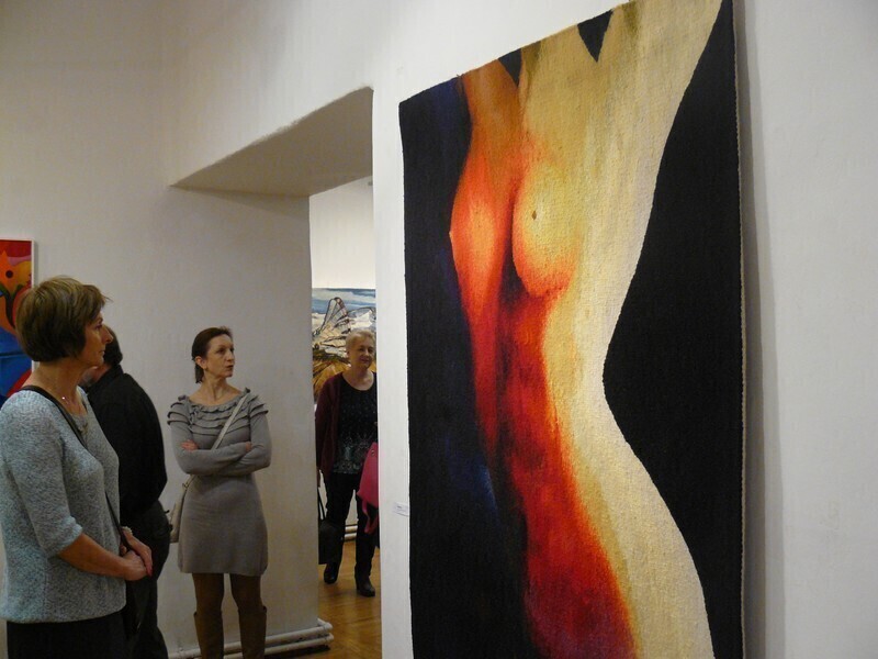 Zdjęcie 2: Malarstwo i tkaniny Józefa Jakubczyka w ODA