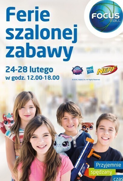 Ferie szalonej zabawy w Focus Mall