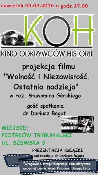 Zdjęcie 5: Marsz, droga krzyżowa, koncert - obchody Narodowego Dnia Pamięci Żołnierzy Wyklętych w Piotrkowie 