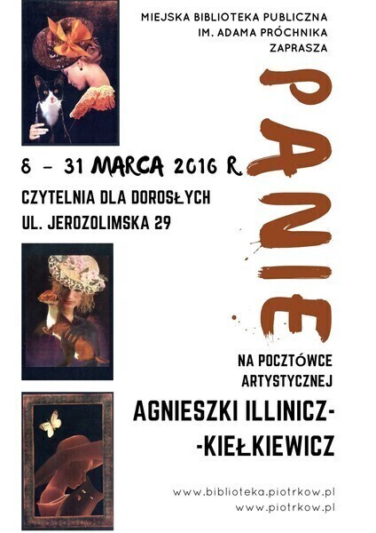 Panie na pocztówce artystycznej Agnieszki Illinicz-Kiełkiewicz