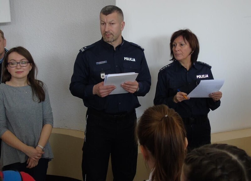 Zdjęcie 5: Uczniowie z Bujen w Turnieju Klas Policyjnych