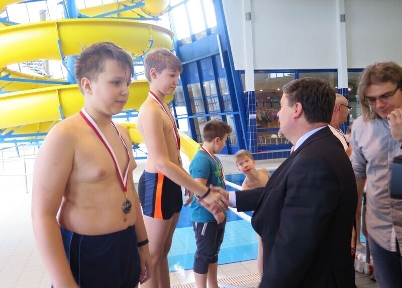 Zdjęcie 4: Rywalizowali na pływalni 