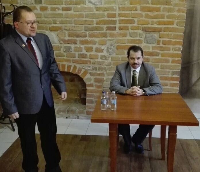 Jeden z liderów Ruchu Narodowego gościł w Piotrkowie