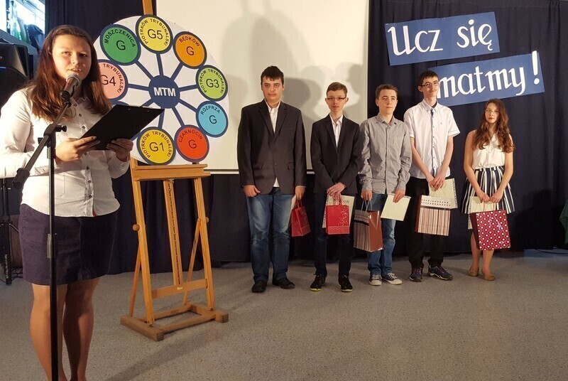 Zdjęcie 3: Kolejny matematyczny sukces uczniów Gimnazjum nr 5 w Piotrkowie Trybunalskim