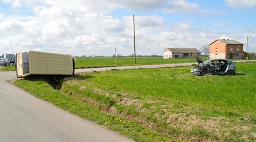 Wypadek z udziałem niepełnosprawnych dzieci