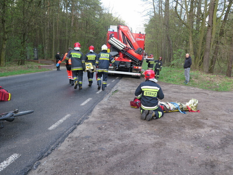 Zdjęcie 14: Osiemnastu rannych w wypadku na Wolborskiej