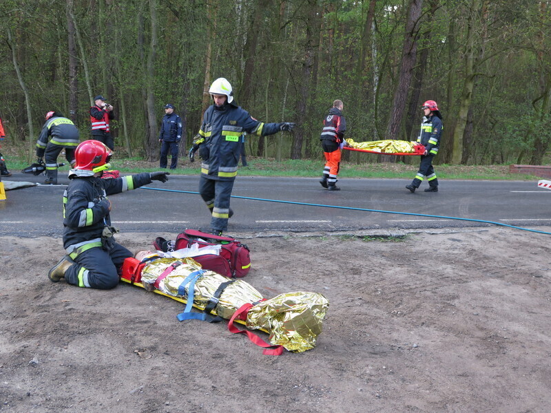 Zdjęcie 15: Osiemnastu rannych w wypadku na Wolborskiej