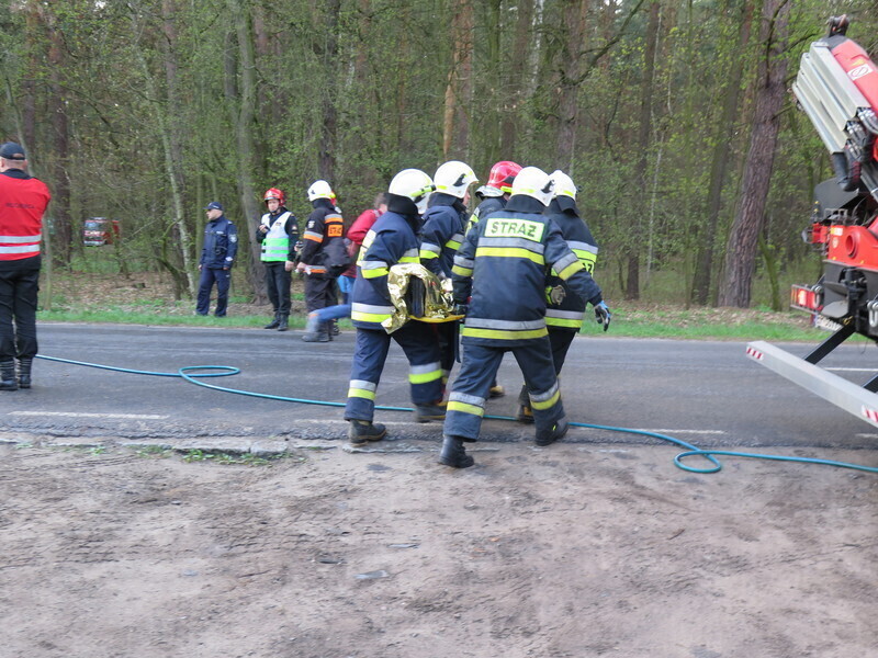 Zdjęcie 18: Osiemnastu rannych w wypadku na Wolborskiej