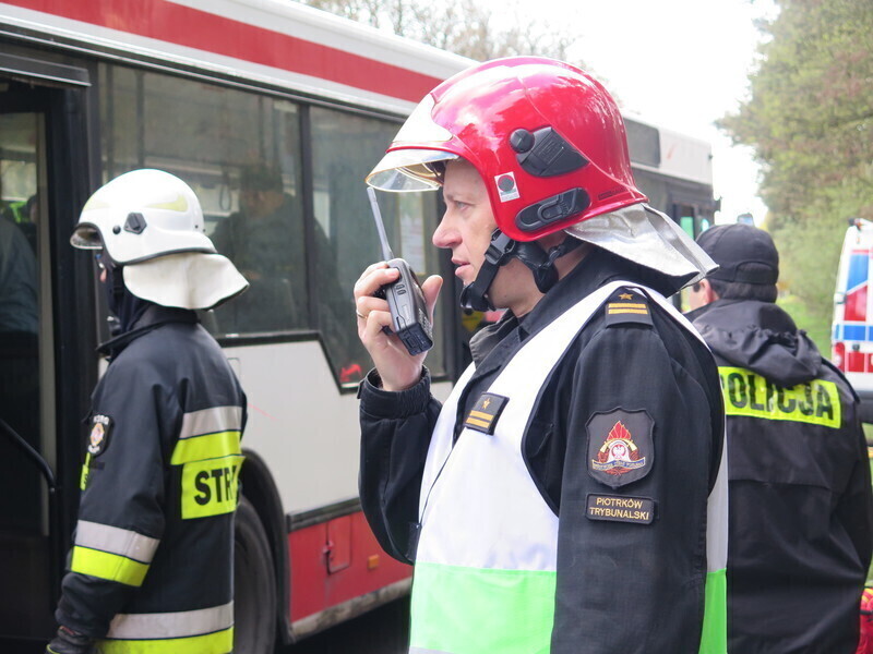 Zdjęcie 25: Osiemnastu rannych w wypadku na Wolborskiej