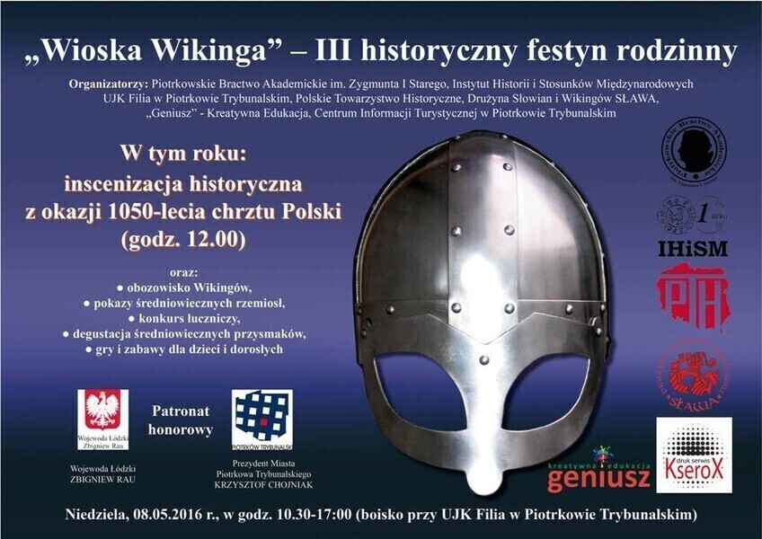 Wioska Wikinga III Historyczny Festyn Rodzinny już w najbliższą niedzielę