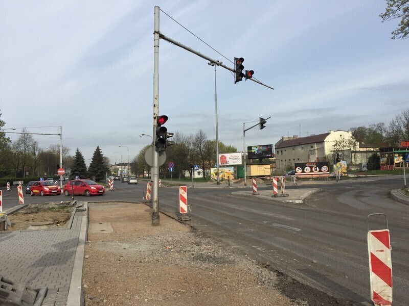 W weekend zamkną skrzyżowanie