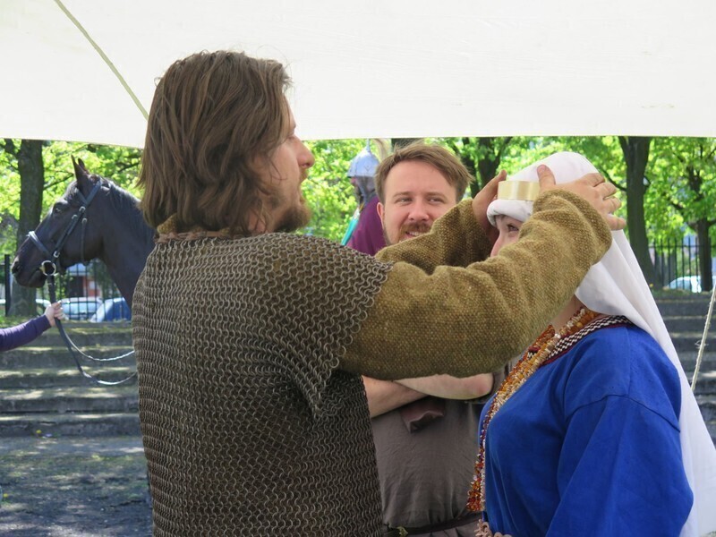 Zdjęcie 12: Chrzest Polan w Wiosce Wikinga 