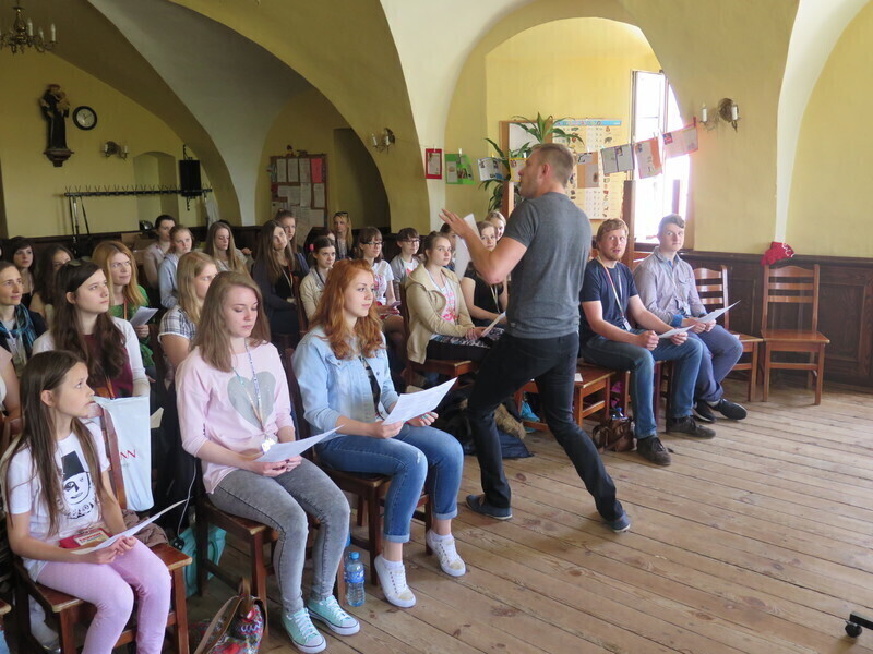 Piotrków ćwiczą przed Koncertem Chwały