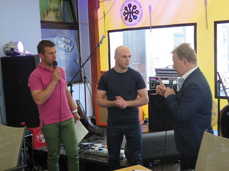 Zdjęcie 3: Bernatek świętował Mistrzostwo Europy