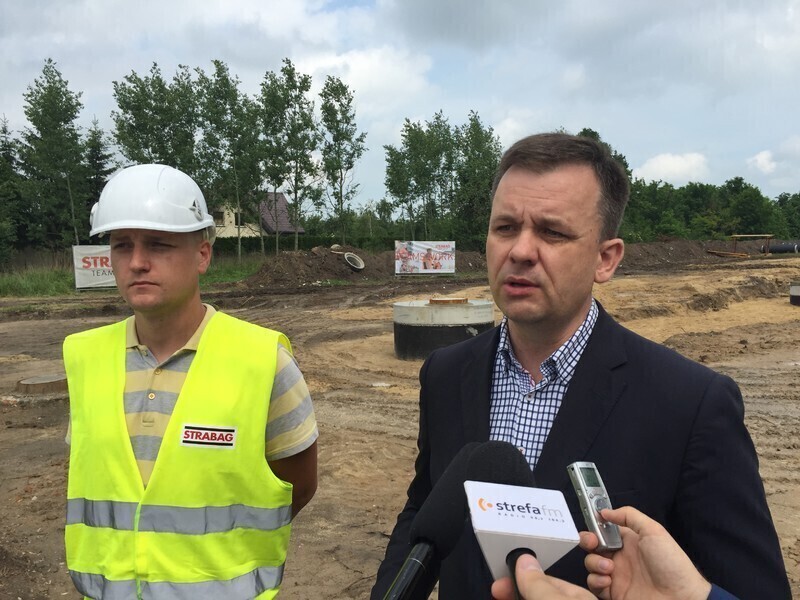 Zdjęcie 1: Powstaje czwarty odcinek obwodnicy 