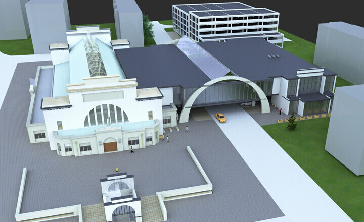 Zdjęcie 1: Jest koncepcja rozbudowy Hali Targowej 