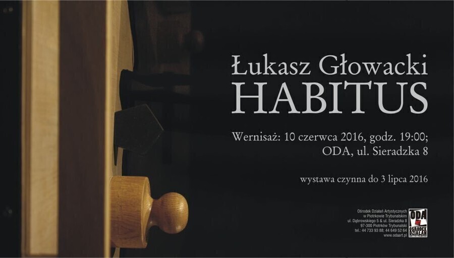 Wystawa Łukasza Głowackiego w galerii przy Sieradzkiej