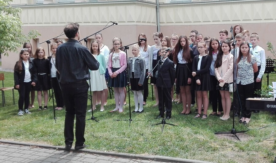 Letni Festiwal przed Szkołą Muzyczną