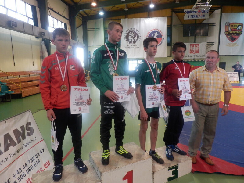 Walczyli o puchar Piotra Stępnia