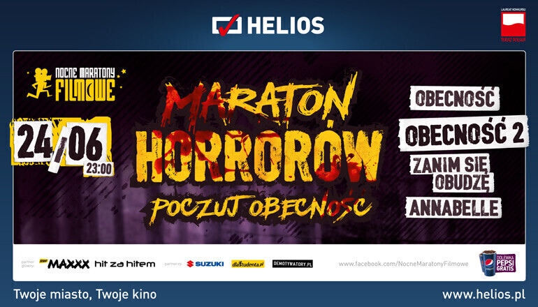 Maraton Horrorów Poczuj Obecność - KONKURS