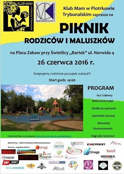 Klub Mam zaprasza na piknik