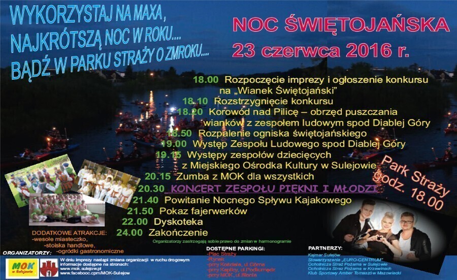 Noc Świętojańska w Sulejowie