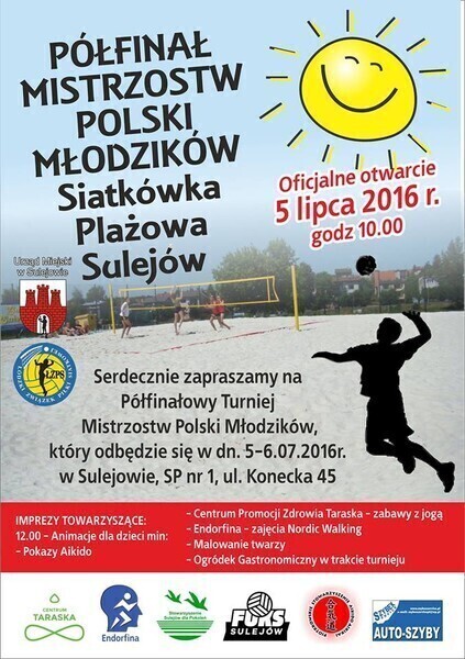 W Sulejowie pograją w siatkówkę plażową