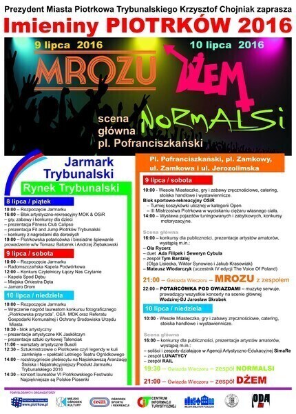 Imieniny Piotrków już w ten weekend