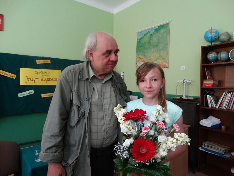 Zdjęcie 1: Jerzy Rogalski gościł w Moszczenicy